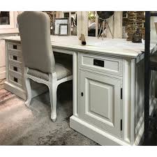 Add storage without taking up more space in your office. Classic Writing Desk Antique White European Luxury Office Furniture