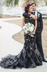 Some black and white long sleeve wedding dresses may be decorated with beaded lace. White And Black Wedding Dress Gowns Two Tone Bridal Dresses June Bridals