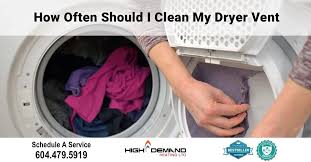 You can either clean it yourself using a dryer vent cleaning kit or hire a professional to clean your dryer vents for you. How Often Should I Clean My Dryer Vent High Demand Heating