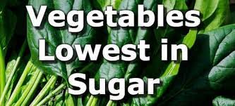 top 15 vegetables t in sugar