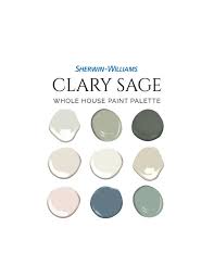 Sherwin Williams Clary Sage Palette