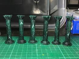 tutorial faux green marble the