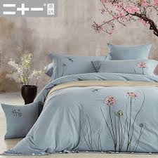 Wash Cotton Embroidered Bedding Article