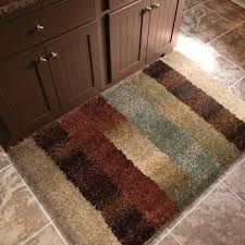 multicolor indoor stripe throw rug