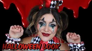 easy jester makeup halloween look