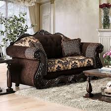 ronja loveseat dark brown furniture