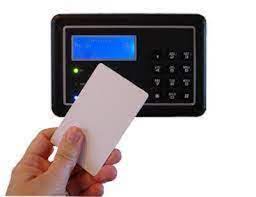 punch card attendance machine at rs