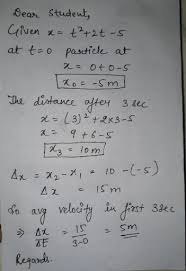 Physics Motion In A Straight Line