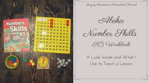 Abeka Numbers Skills K5 Workbook Lesson Walkthrough