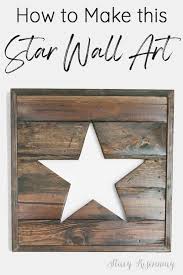 Star Wood Wall Art Stacy Risenmay