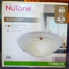 Nutone 80 Cfm Ceiling Bathroom Exhaust