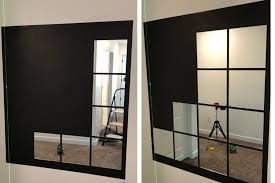 How To Make A Mirror Wall Step By Step