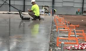 concrete slab in construction