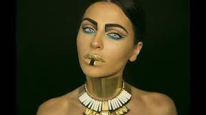 pharaoh halloween makeup tutorial