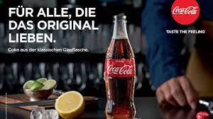 Got better slogan ideas or if we missed any? Coca Cola Deutschland So Will Die Marke Ihre Flaschen Ikone Gastronomen Schmackhaft Machen
