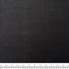 Stonewall Black Textured Cork Fabric