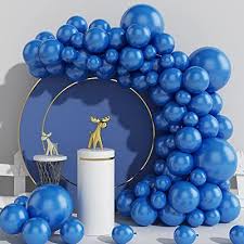 royal blue balloons 84pcs 18 inch 12