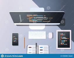 Web Site Design Development Program Code Programming Concept