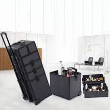 professional makeup train case 4 in1