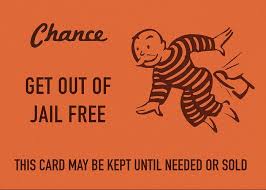After you've finished writing out your text, you can make changes to its shape, color, font, spacing, alignment, and opacity. Chance Card Vintage Monopoly Get Out Of Jail Free Greeting Card For Sale By Design Turnpike