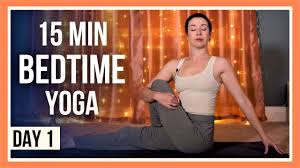 15 min evening yoga day 1 yoga for