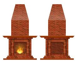 Fireplace Vector Art Graphics