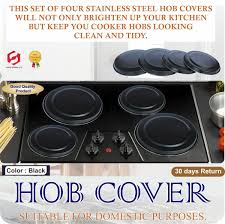 stainless steel gas hob cover protector