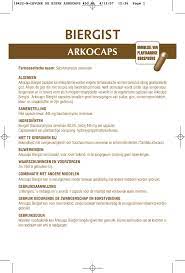 Arkocaps Biergist Capsules 45CP | voordelig online kopen | De Online Drogist