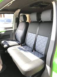 Vw T6 T6 1 Diamond Stitch Seat Covers