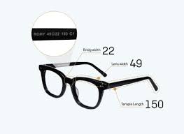 Glasses Measurements How To Know Your