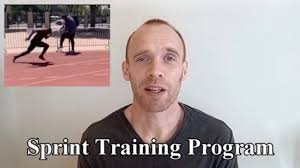 60m sprint training program 25 weeks