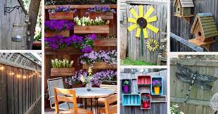 31 Best Garden Fence Decoration Ideas