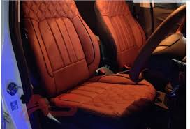 Brown Luxury Leather Car Seat Covers