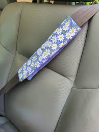 Personalize Car Seat Belt Covers