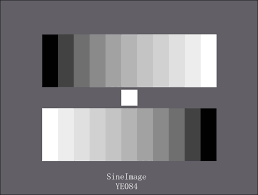 11 Steps Gray Scale Test Chart_ Sineimage Test Charts