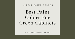 The Best Paint Colors For Green Kitchen