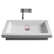 duravit counter top wash basin without