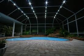 Nebula Lighting Systems Rail Light System Pool Cage