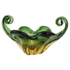 Italian Murano Artistic Glass Vase Or
