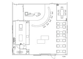 Cafe Floor Plan Coffee Design