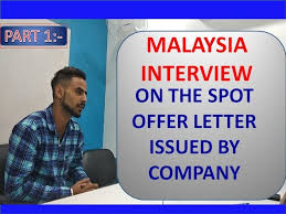 msia work permit interview on the
