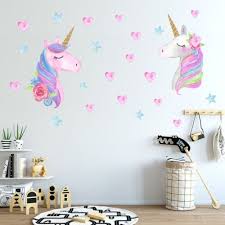 Cartoon Unicorn Luminous Wall Stickers
