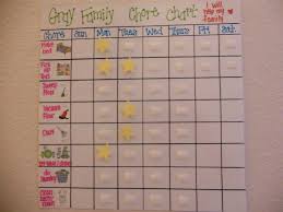 Preschool Chore Chart Template Chore Chart Ideas Chore