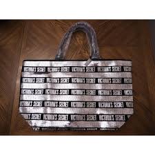 silver sequins logo ping bag