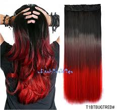 20 black ombre hair ideas. Black To Burgundy To Red Three Colors Ombre Hair Extension Synthetic Hair Extensions Uf208 Amazon In Beauty
