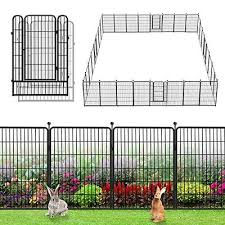 Jhsomdr Decorative Garden Fence 32 Pack