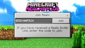 mcpe 2022 realm to join code you