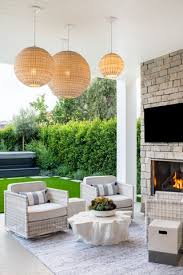 21 Outdoor Fireplace Ideas