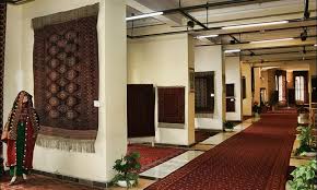 excursion in museum of carpet in ashgabad