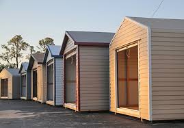 metal siding material for storage sheds